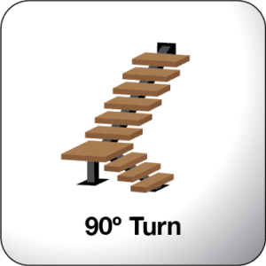 90 Degree Turn Preview Icon