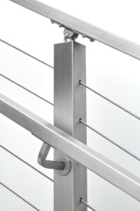 Stainless Steel Graspable handrail Rail Post Bracket Preview