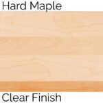 hard Maple Clear Finish