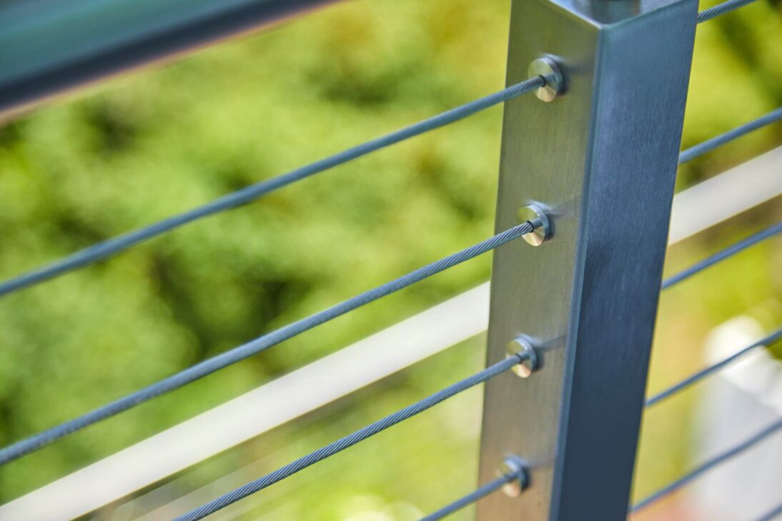 Cable Railing for Double Balconies - Viewrail