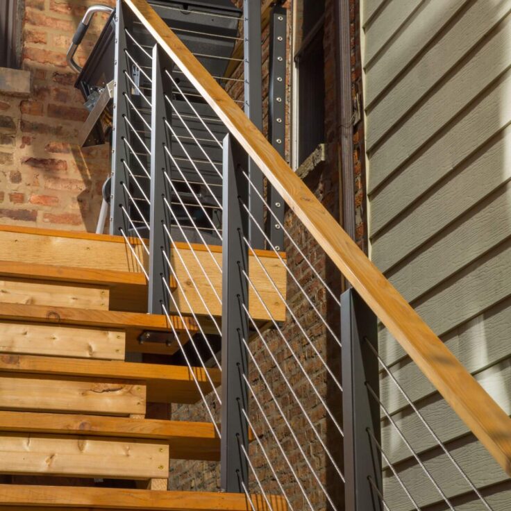 Cable Railing for Stairs