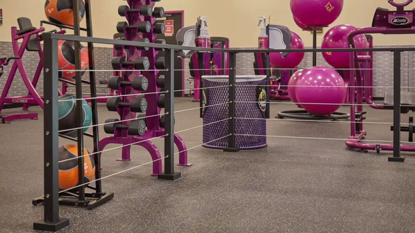 Cable Railing for Indoor Gym