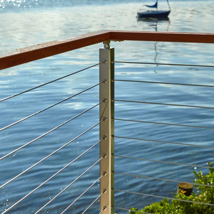 Close Up of Rod Railing