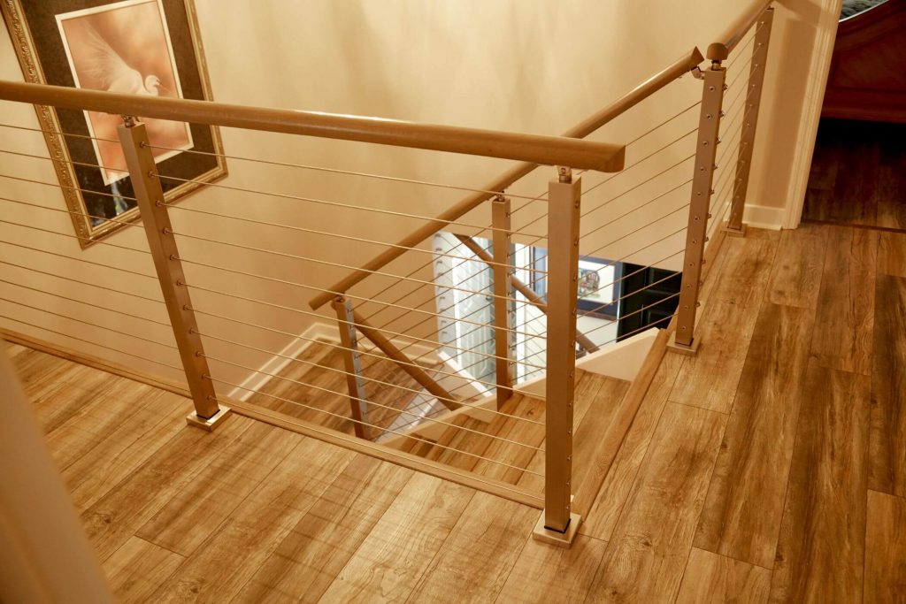 Post to Post Rods for Indoor Stairs