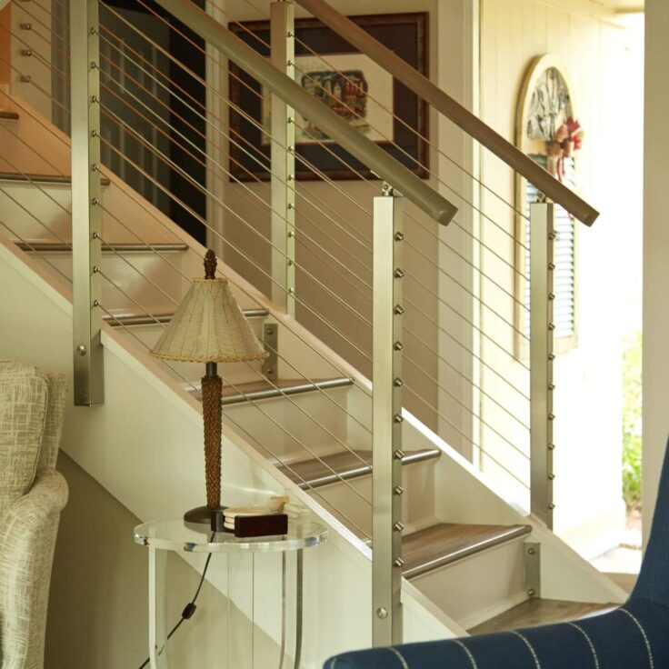 Stainless Steel Rod Railing System for Indoors