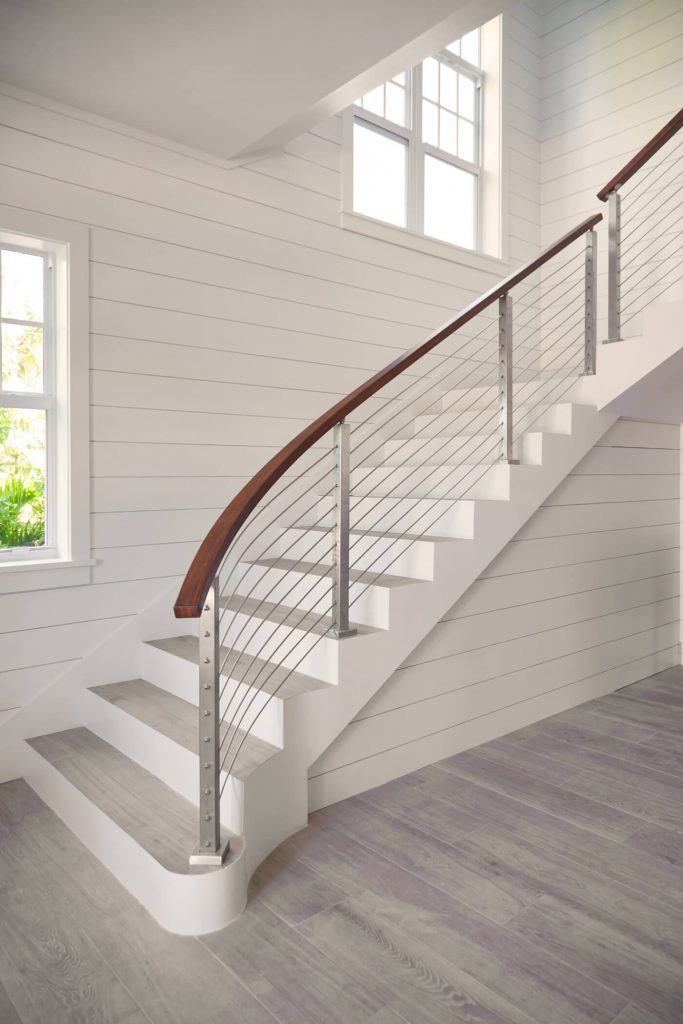 Curved Rods and Handrail