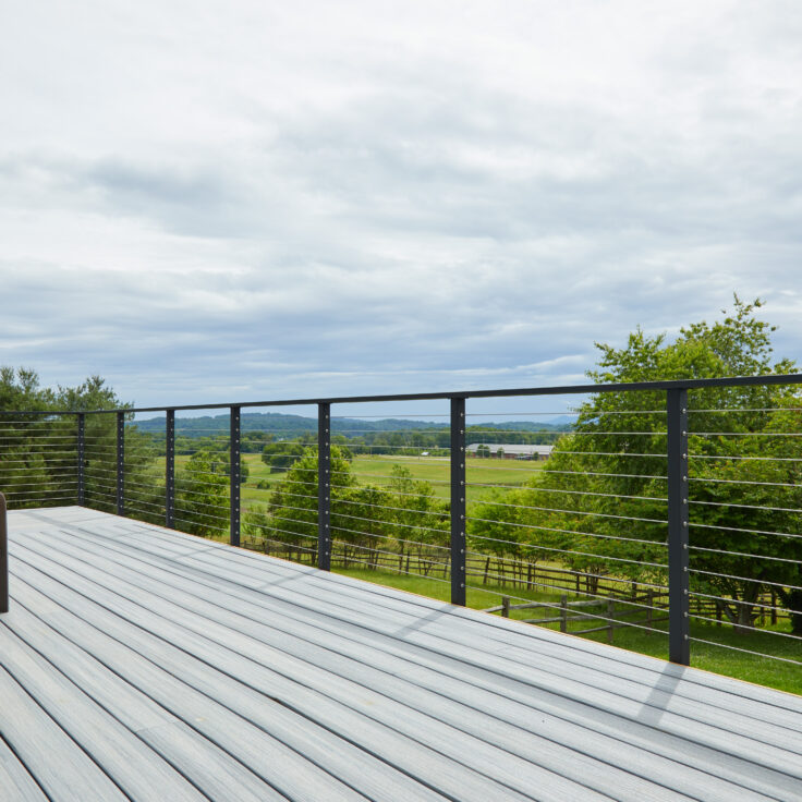 Modern Farmhouse Cable Railing