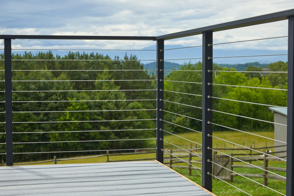 Deck Wire Rope Balustrade Wire Post Handrail Terrace Stainless Steel  Tensioner Cable Railing Systems Balcony/Terrace/