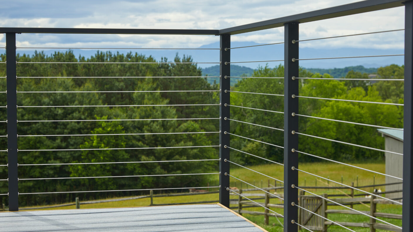 Modern Farmhouse Cable Railing