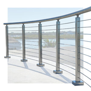 Strong, Modern Cable Railing with Upgraded Infill | Viewrail