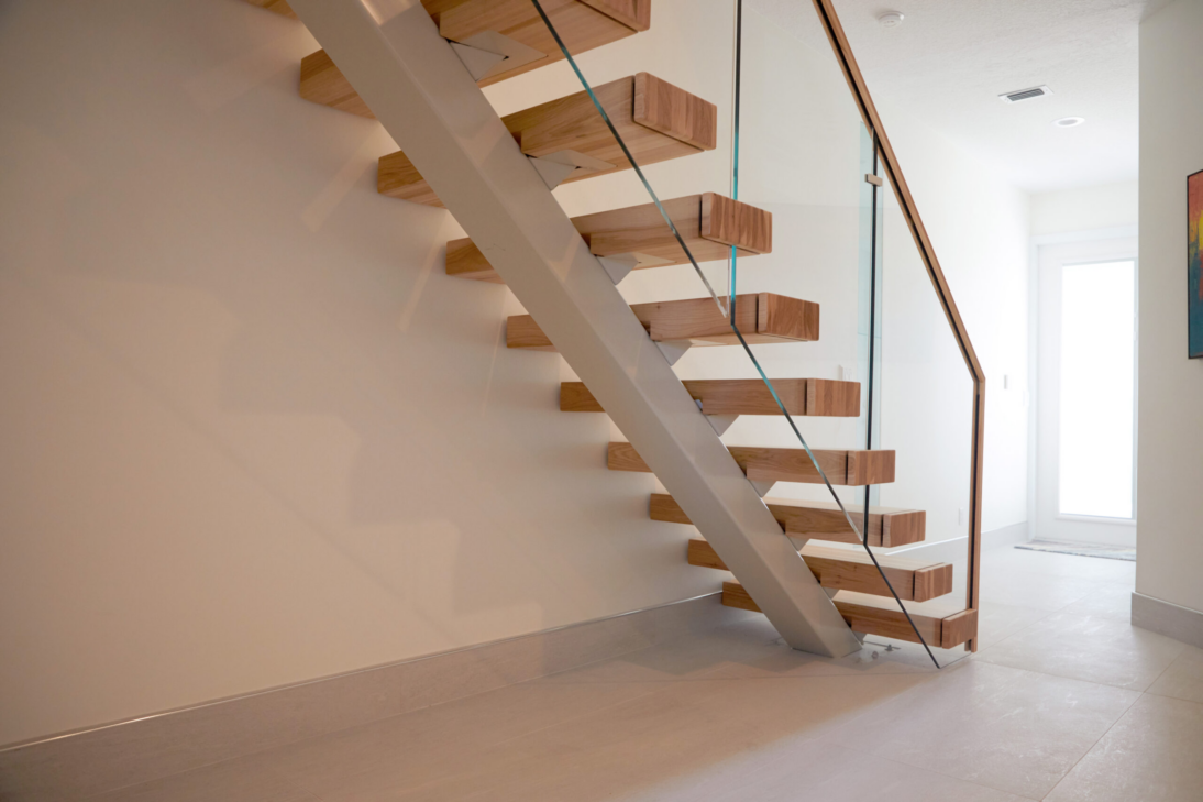 Steel Floating Stairs | Prefabricated DIY Metal Stairs | Viewrail