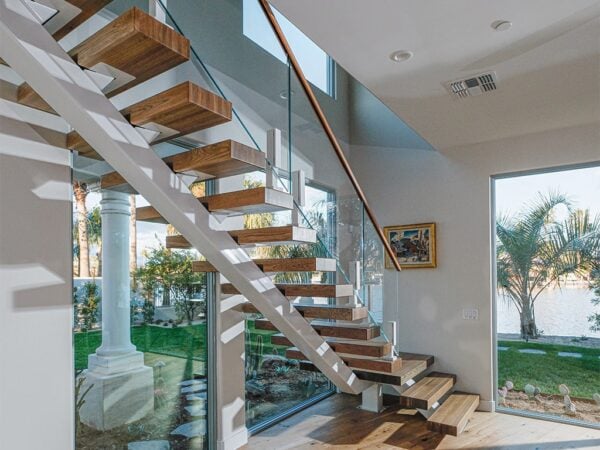 Floating Stair Systems, Installation, Kits & Parts | Viewrail