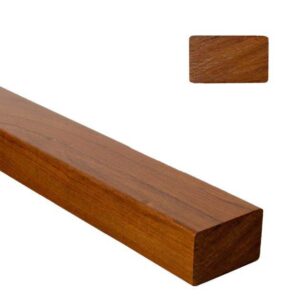 Solid wood handrail profile