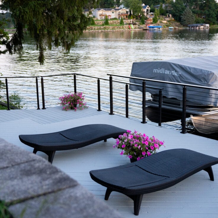 Tiered Deck on the Lake