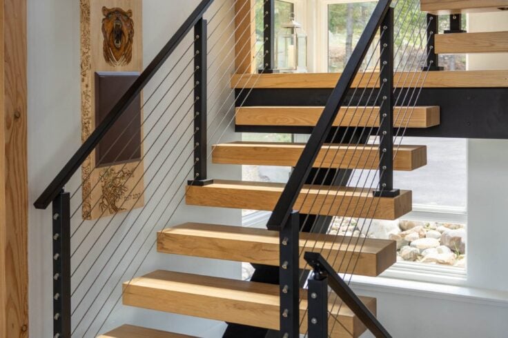 17 Modern Stair Railing Ideas